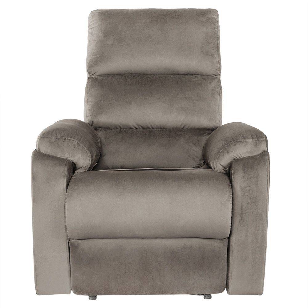 Restmax Recliner - 1 Seater - Velvet Tuscan Tan