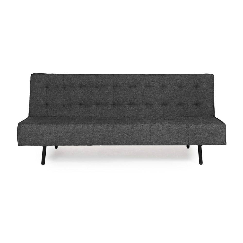 Naples Sofa cum Bed - Three Seater, Omega Ash Grey