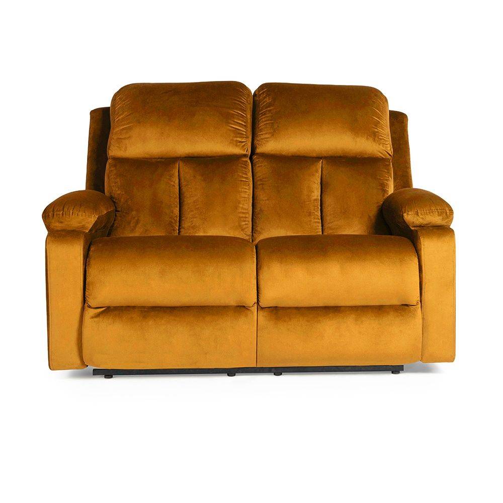 Stargazer Recliner - 2 Seater - Velvet Amber