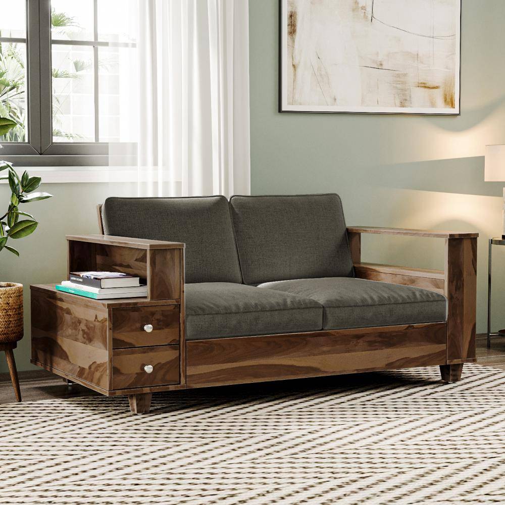 Manila Sheesham Wood Sofa - Two Seater