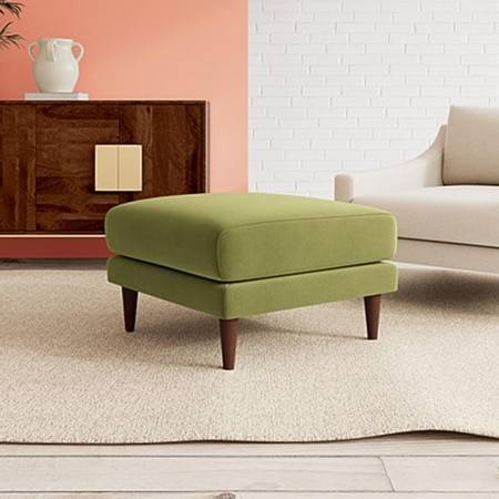 Turin Ottoman Color in Mint Green