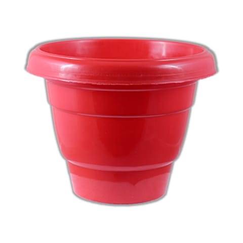 16 Inch Terracotta Red Classy Plastic Pot