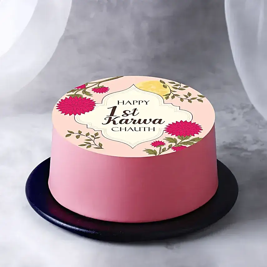 1st Karwa Chauth Chocolate Bento Cake