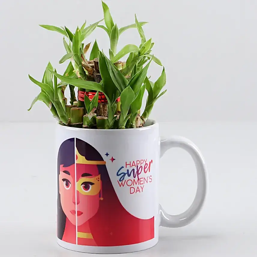 2 Layer Bamboo In Super Women Mug