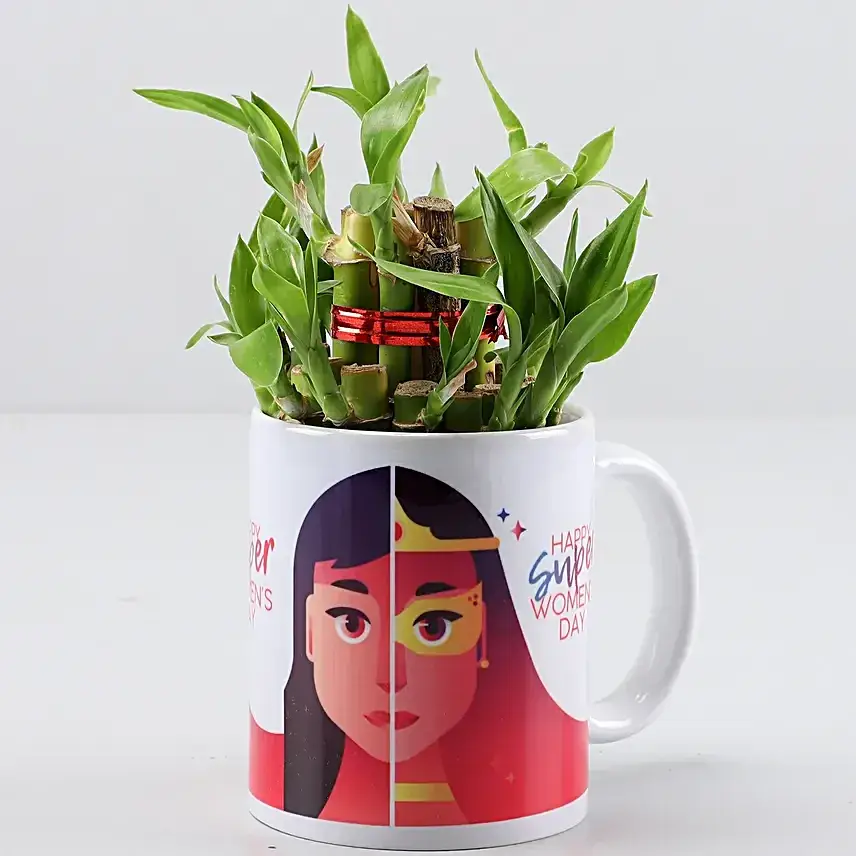 2 Layer Bamboo In Super Women Mug