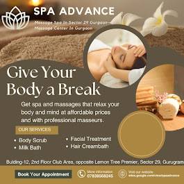 Spa Advance-Massage Spa In Sector 29 Gurgaon-Massage Center In Gurgaon