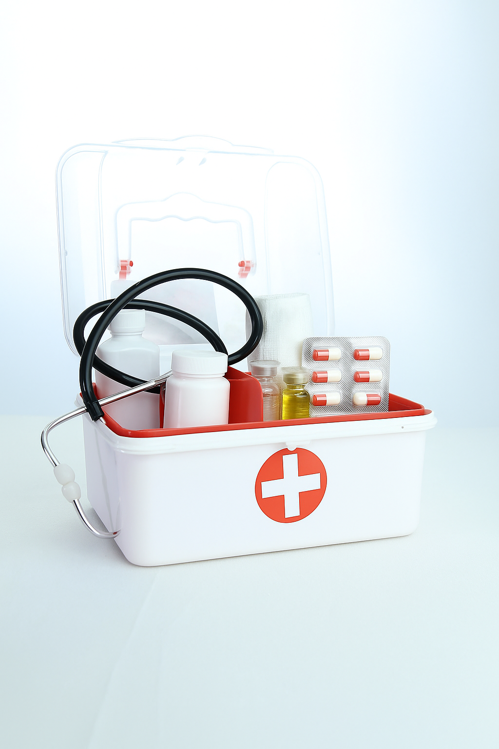 First Aid Mini Medicine Kit Box – Portable Medical Storage Organizer for Travel, Home & Office (Pack of 1) Buy @ ₹249