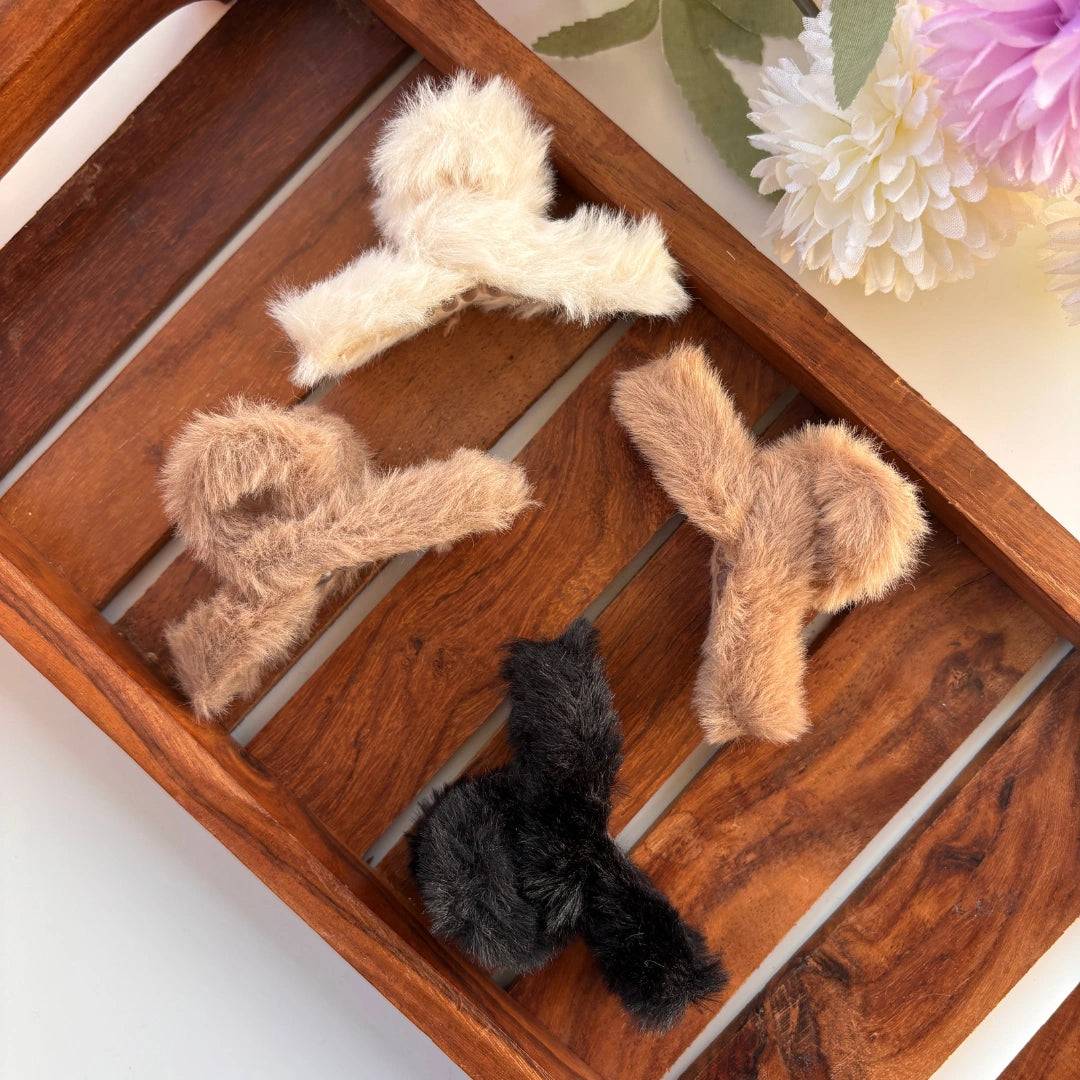 Loop Fur Hair Claw - Medium