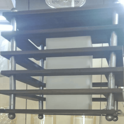 Ceiling Lights Designer Wood Finish Hanging Lights for Living, Bedroom, Dining Rooms (Brown) Buy only at ₹2199