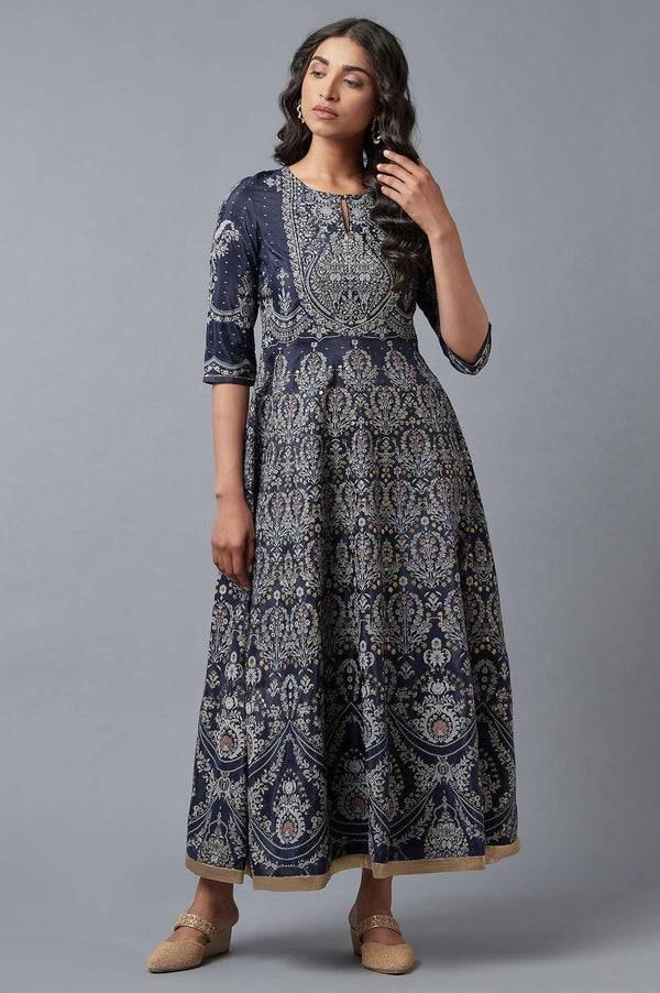 square neck denim dress Deep Dive Mini size-50 Dog Breeds Kerala at Variant:Small