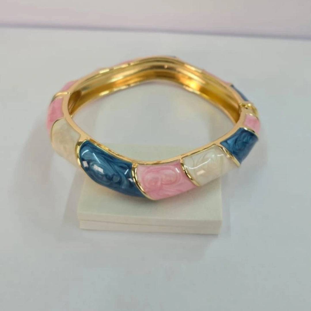 Marble Luxe Enamel Bracelet