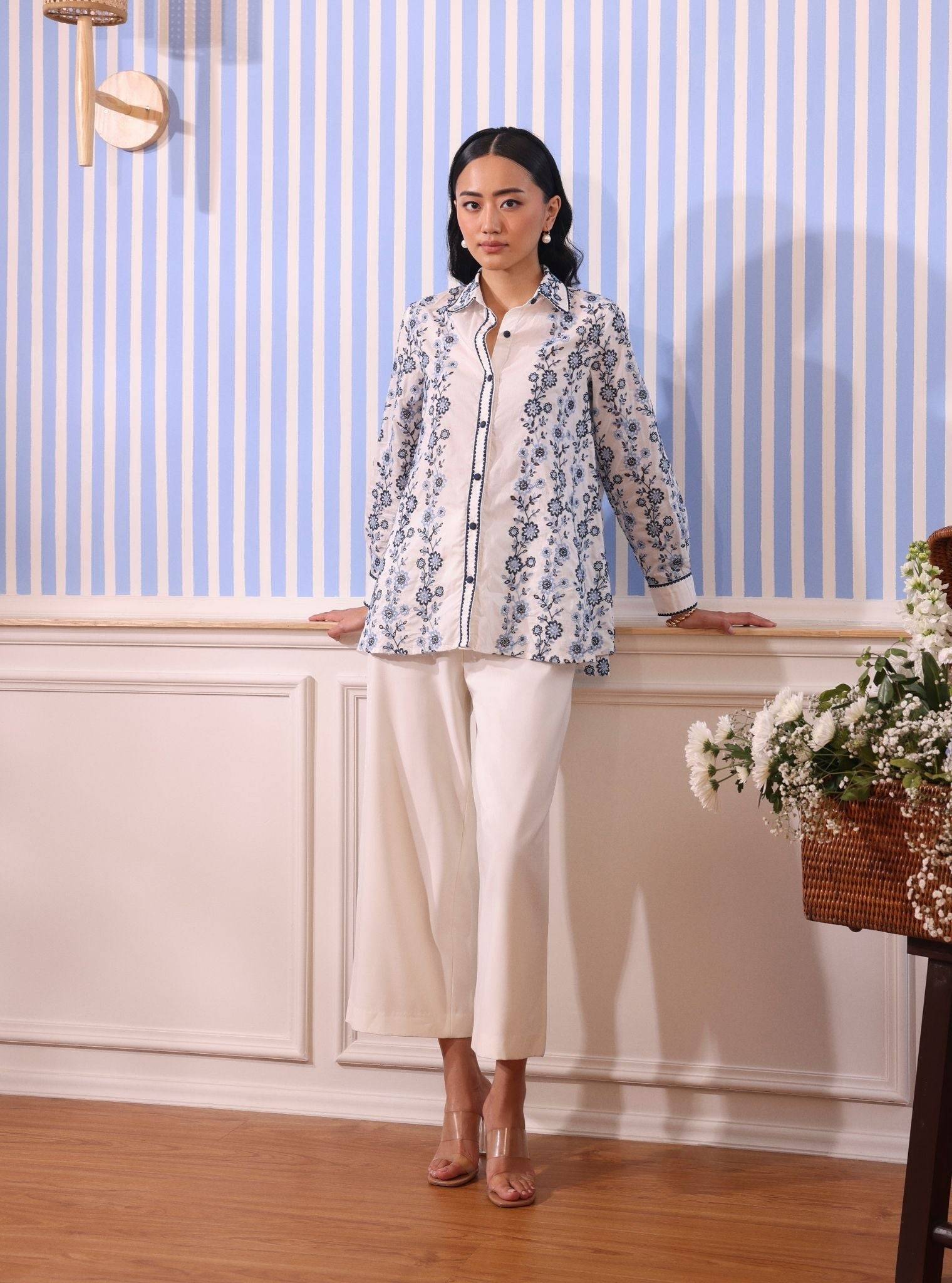 Hugo Cotton White Shirt