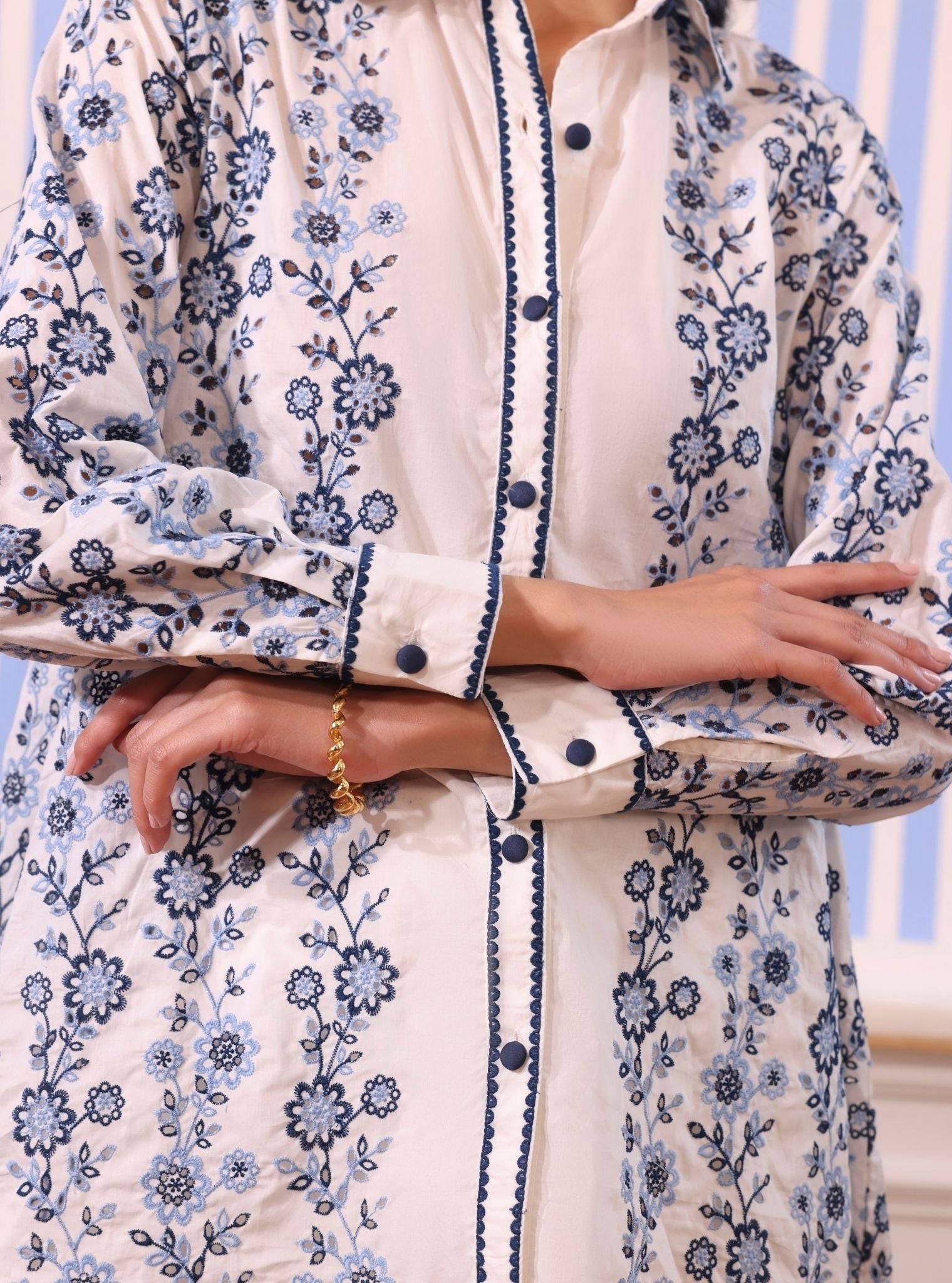 Hugo Cotton White Shirt