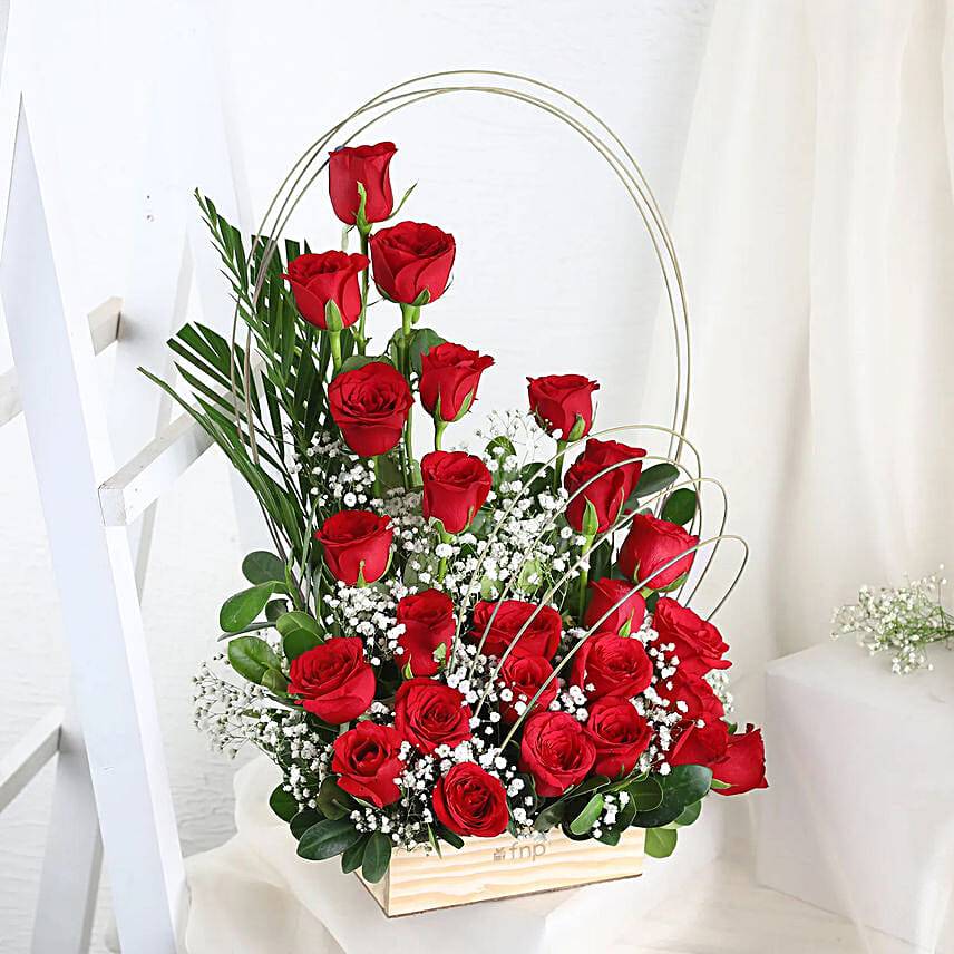 Feeling Loved Roses Arrangement