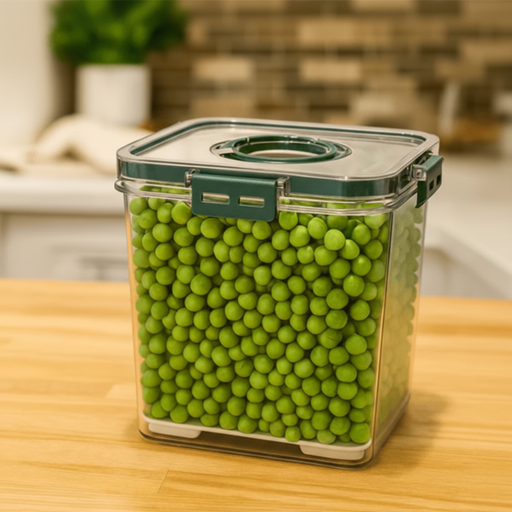 Airtight Transparent Plastic Container – 2500ML Food Storage Box for Kitchen & Fridge (Pack of 1) Buy @ ₹249