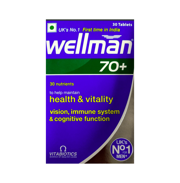Wellman 70+ Health Supplement For...