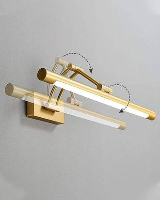Cabinet Mirror Wall Light - Gold
