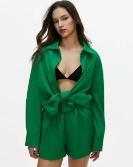 Little Wish – Cotton Two-Piece Shorts & Shirt Set ? Breezy & Trendy