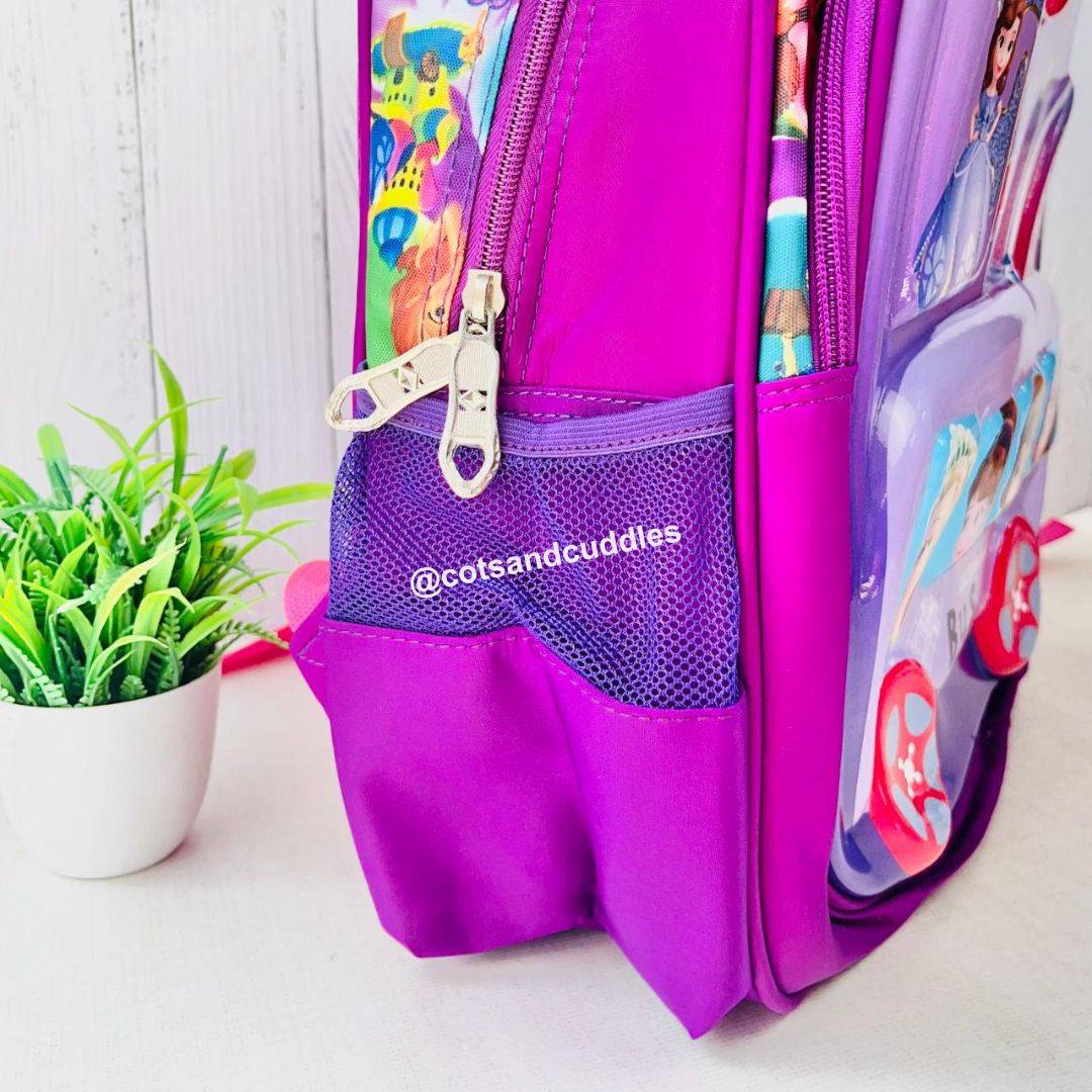 Cute Design Hardshell Backpack For Kids (Princess) Buy @ ₹1399