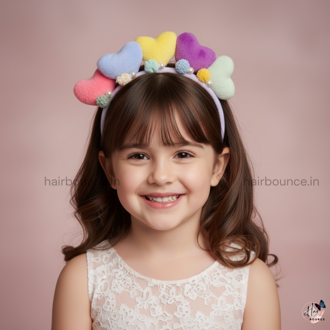 Spongy Heart Headband