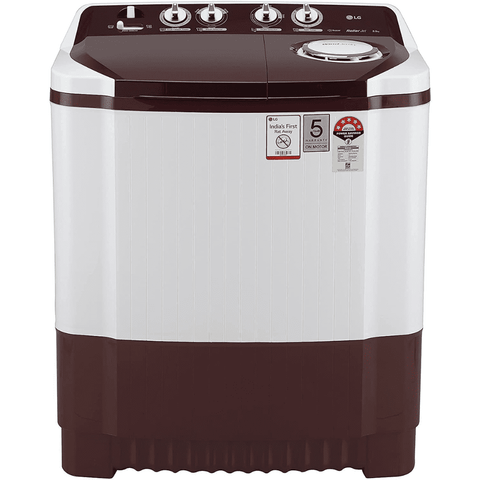 LG 7.5 Kg 5 Star Semi-Automatic Top Load Washing machine (P7510RRAZ, Maroon ) Buy only at ₹12399