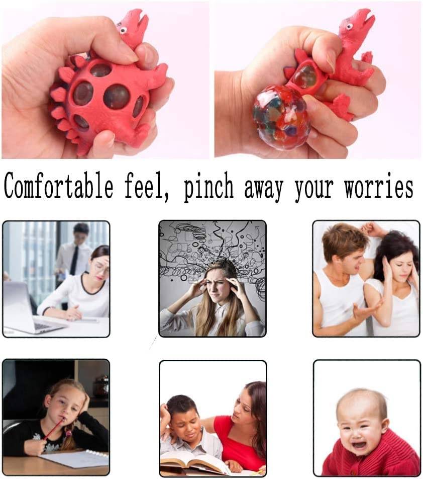 Dino Squeeze: Dinosaur Stress Relief Mesh Ball for Kids Buy @ ₹99