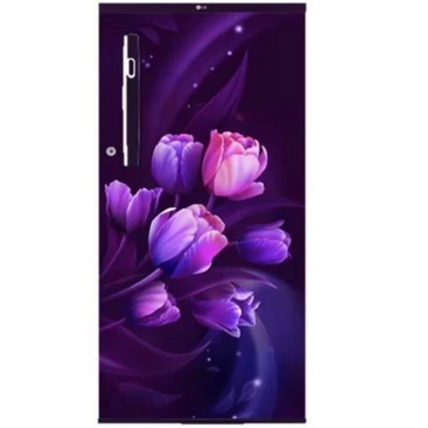 LG 185 Ltrs 1 Star Direct Cool Single Door Refrigerator (GL-B199OPTB, Purple) Buy only at ₹17599