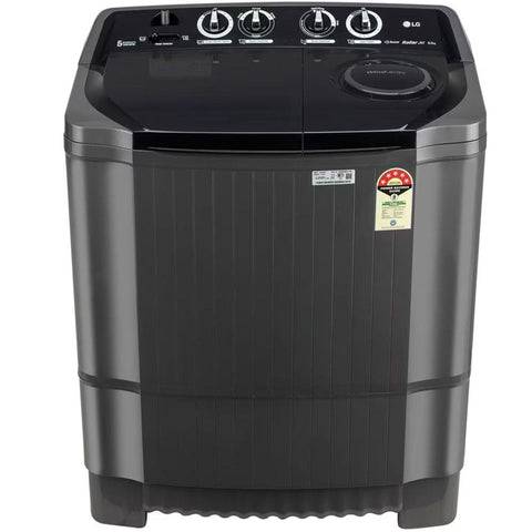 LG 8 Kg 5 Star Semi-Automatic Top Load Washing machine (P8015SKAZ, Black) Buy only at ₹14199