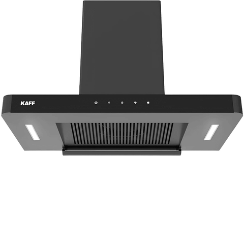 Kaff R PRO, 90 cm 1180 m3/hr Auto Clean Ducted Wall Mounted Chimney with 3 Speed Gesture Motion Filterless Technology (Black) Buy only at ₹27990