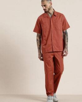 Pure Cotton Slim Fit Shirt with Trousers