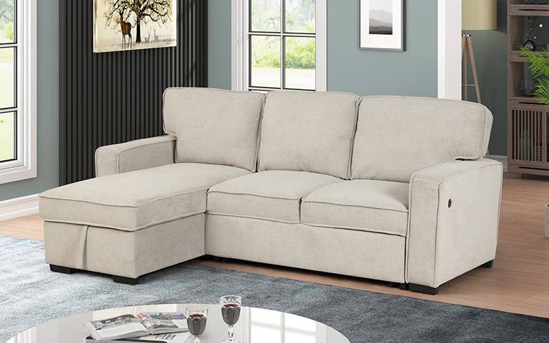 Royaloak Boston American Lounger Fabric Sofa Bed