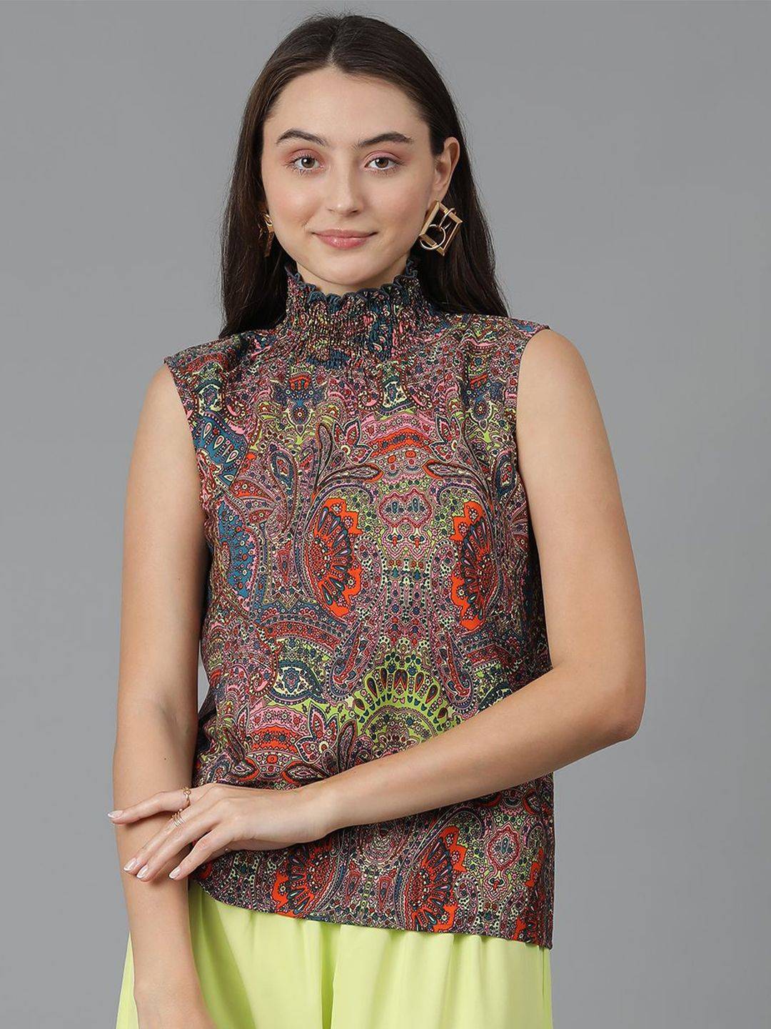 Kotty Print Top