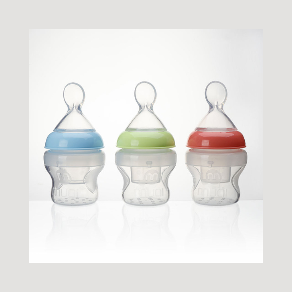 Mumlove 3-in-1 Silicone Baby Feeding Bottle – Spoon & Duckbill Sipper, 150ml (Random Color) (Pack of 1) Buy @ ₹199