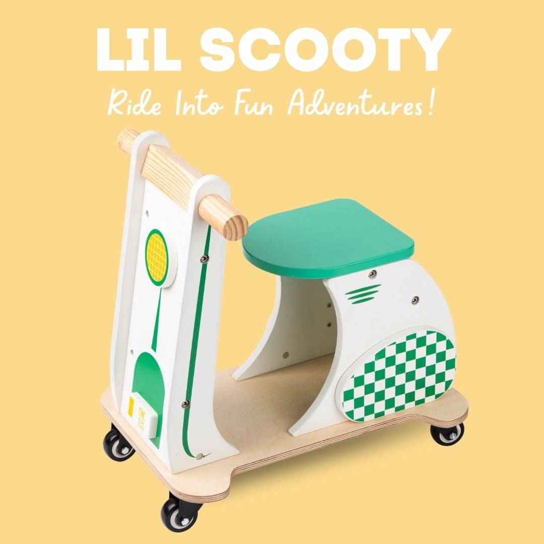 wooden scooter Buy @ ₹6499