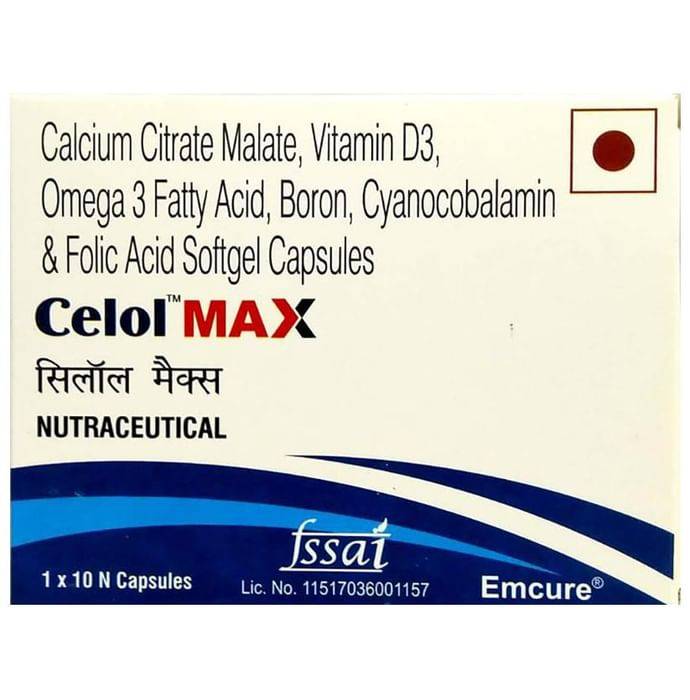Celol Max Soft Gelatin Capsule