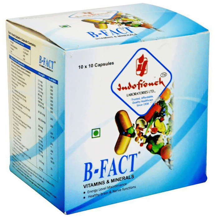 B-fact Vitamins & Minerals Capsule