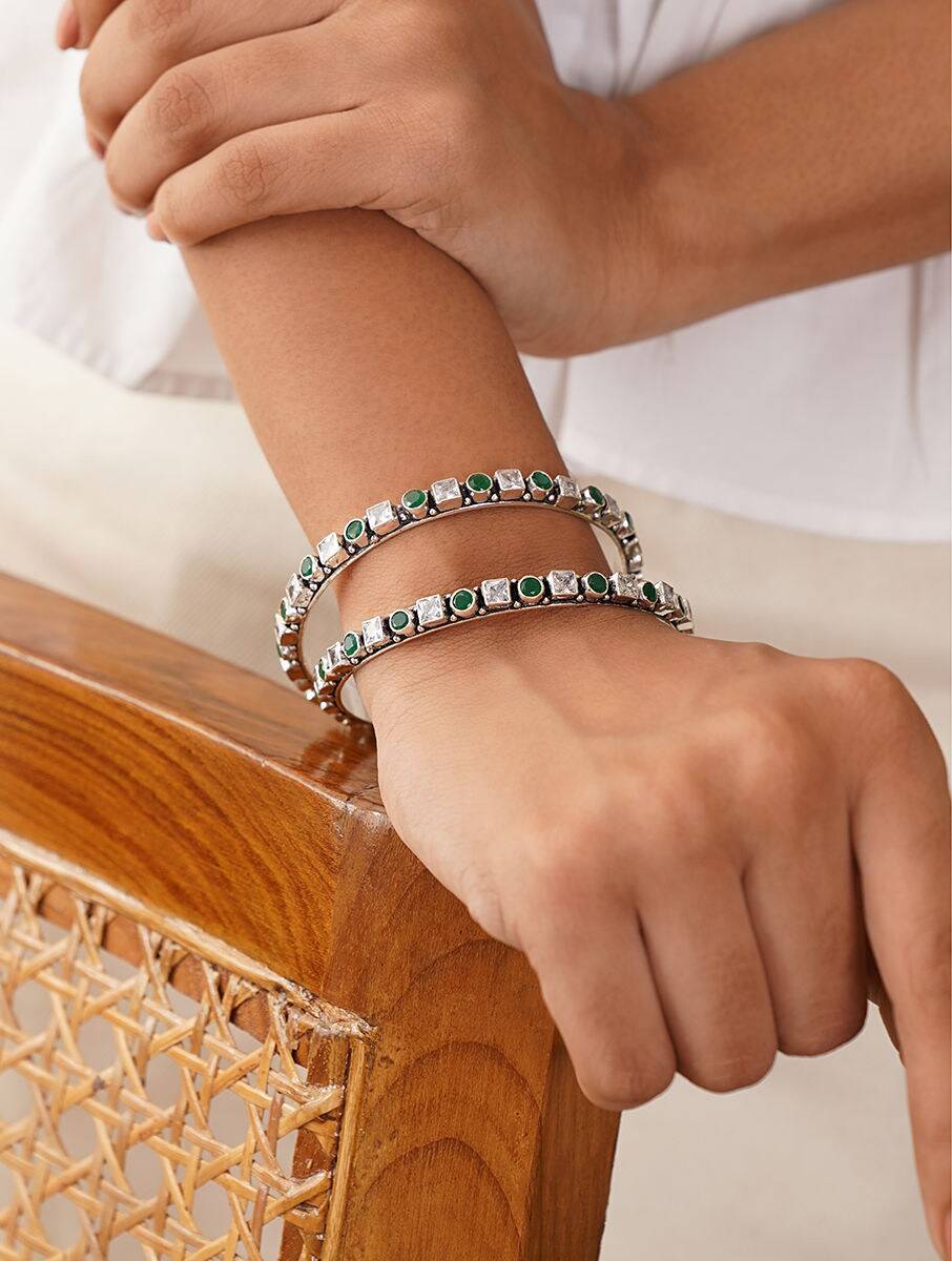 Women Silver Bangle
