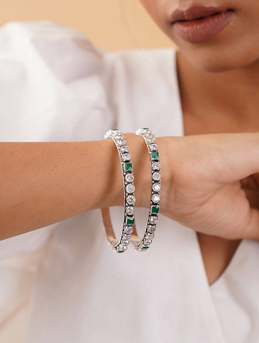 Women Silver Bangle
