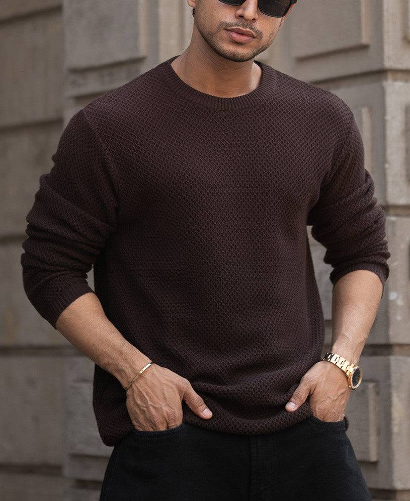 Brown Regular Fit Full Sleeves T-Shirt Buy @ ₹799