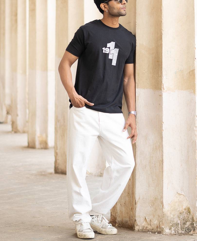 Black Lucent Graphic T-Shirt Buy @ ₹499