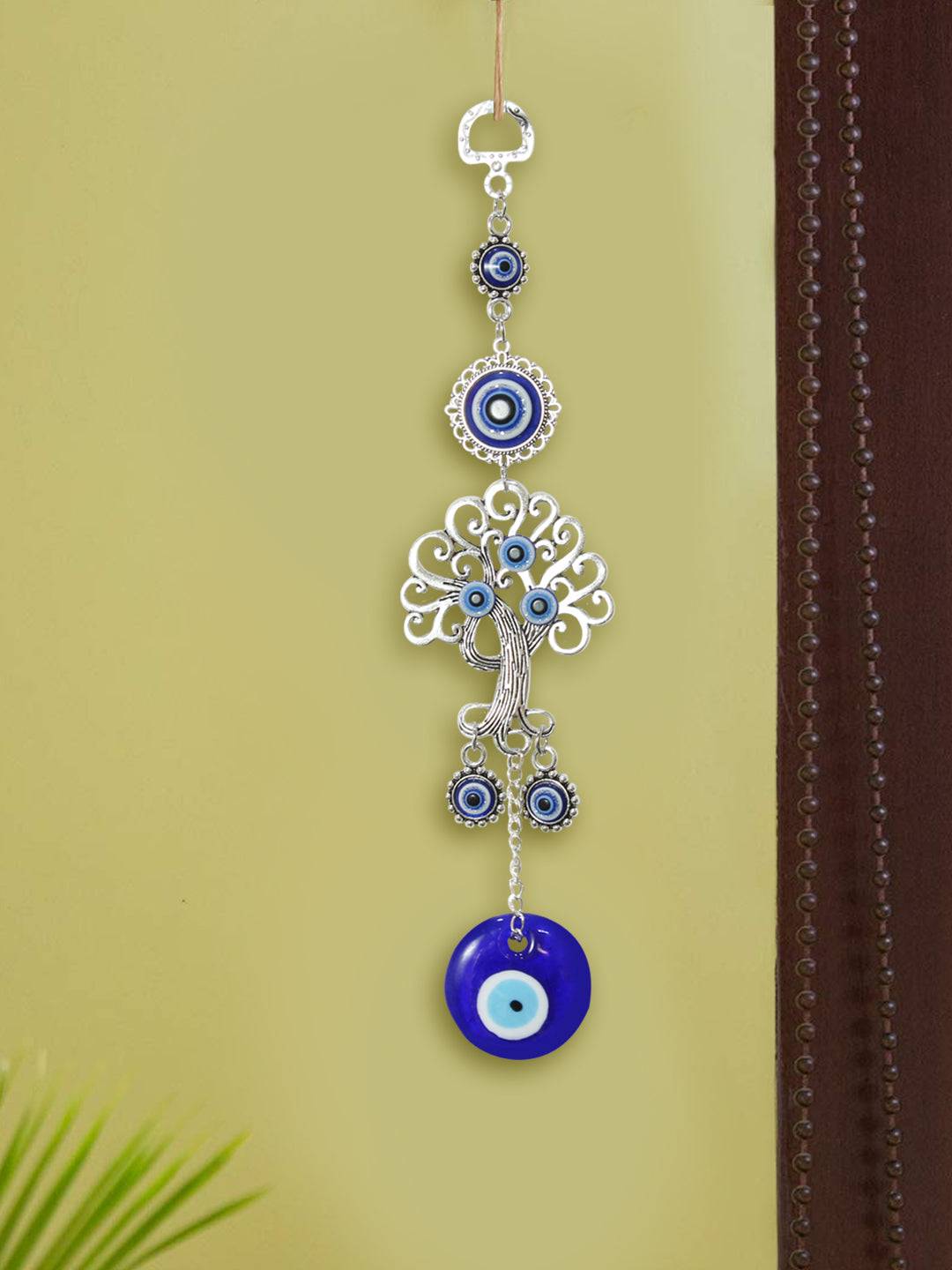 Blue Evil Eye Door Wall Hanging