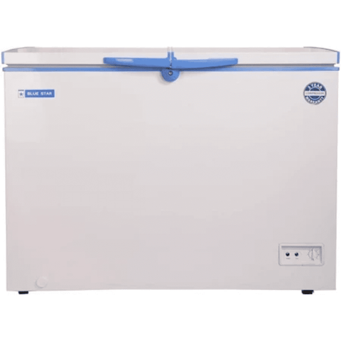 Blue Star CHFDD300D, 300 Ltrs Double Door Deep Freezer, White Buy only at ₹23500