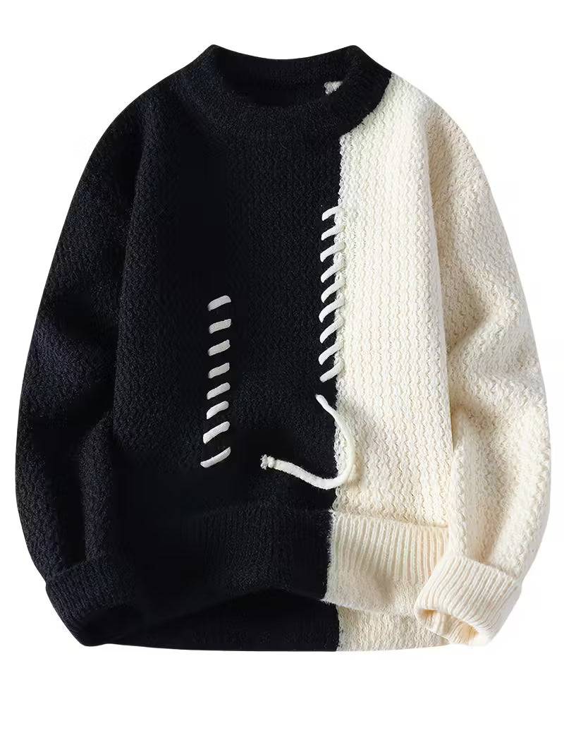 Men’s Classic Solid Knit Pullover — Timeless Warmth, Effortless Style Buy only at ₹249