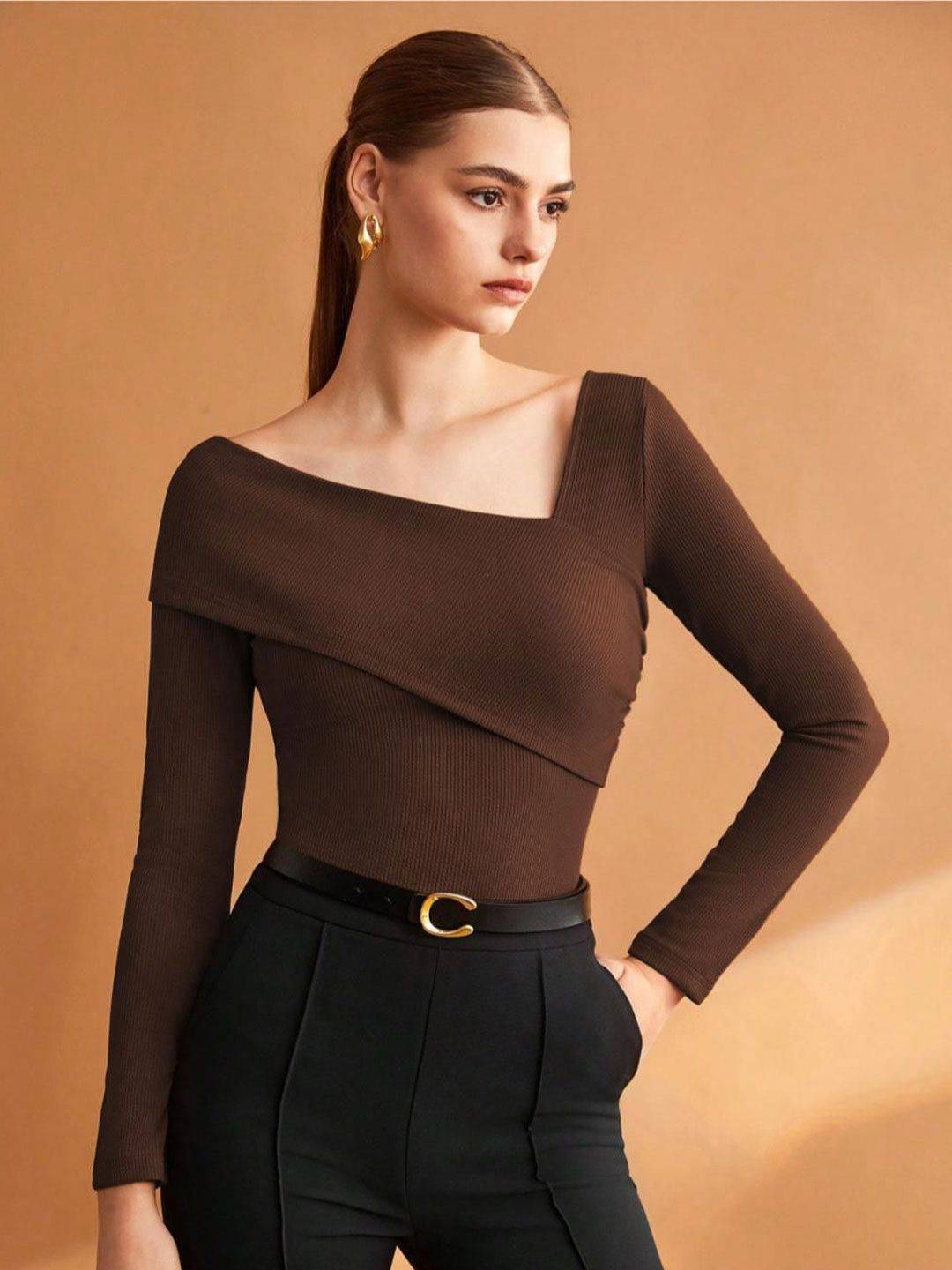 Kotty Women Sweetheart Neck Cotton Top
