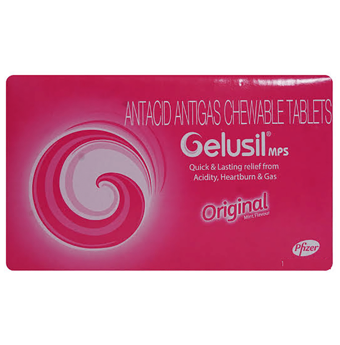 Gelusil Mps Chewable Tablet Mint