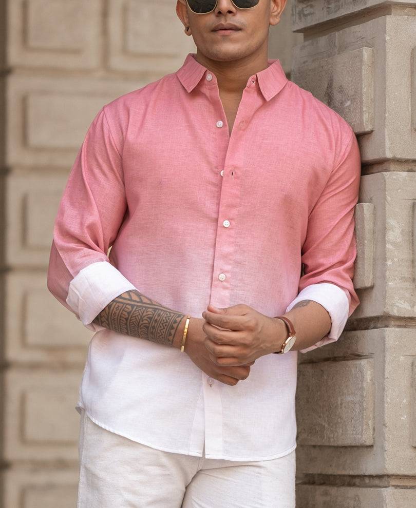 Coral Ombre Shirt Buy @ ₹1199