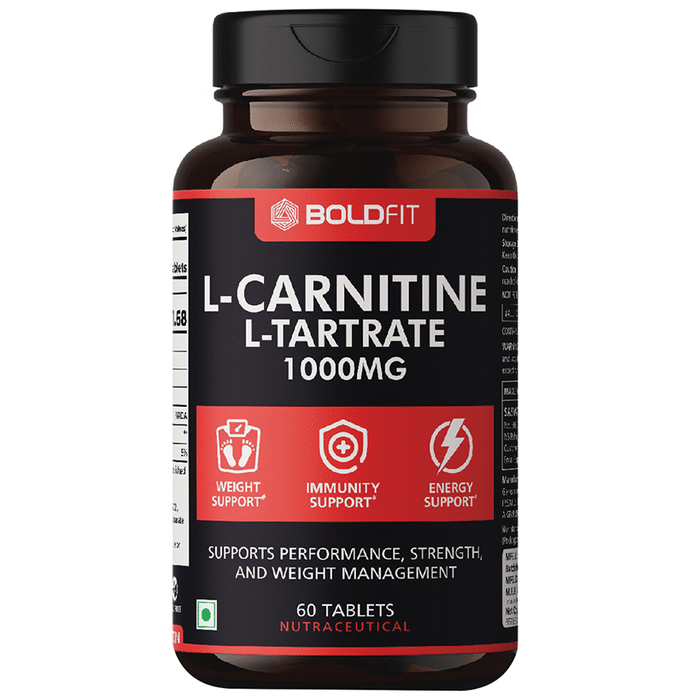 Boldfit L-carnitine L-tartrate...