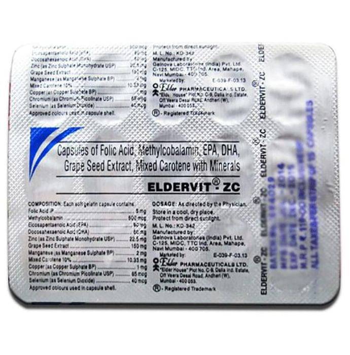 Eldervit Zc Capsule