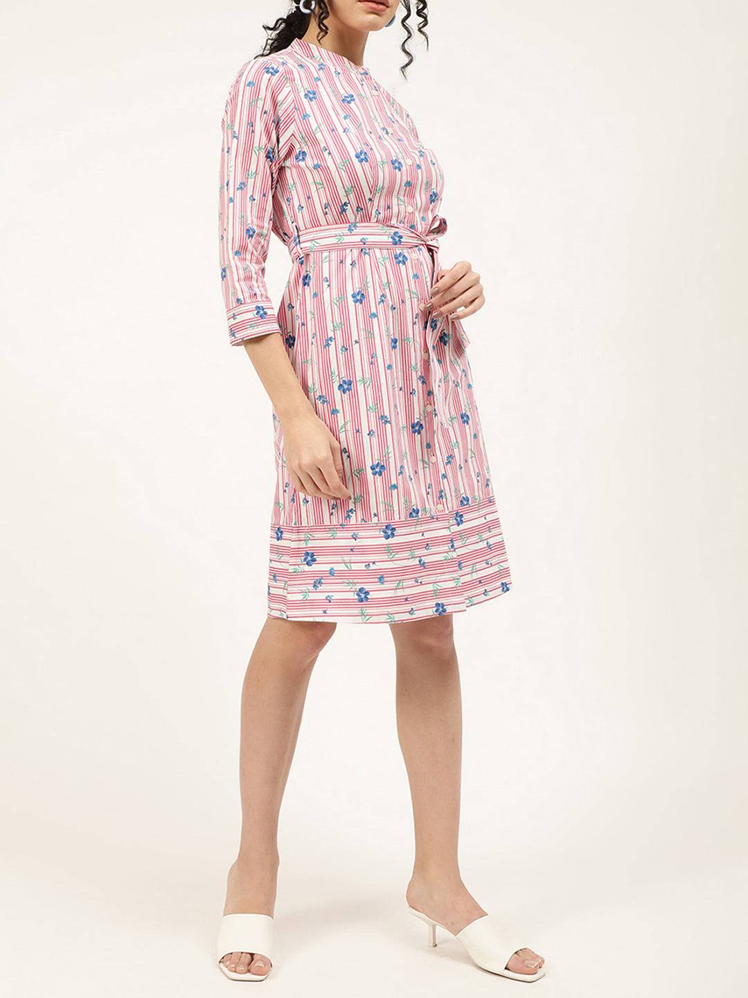 Elle Women Pink Dress