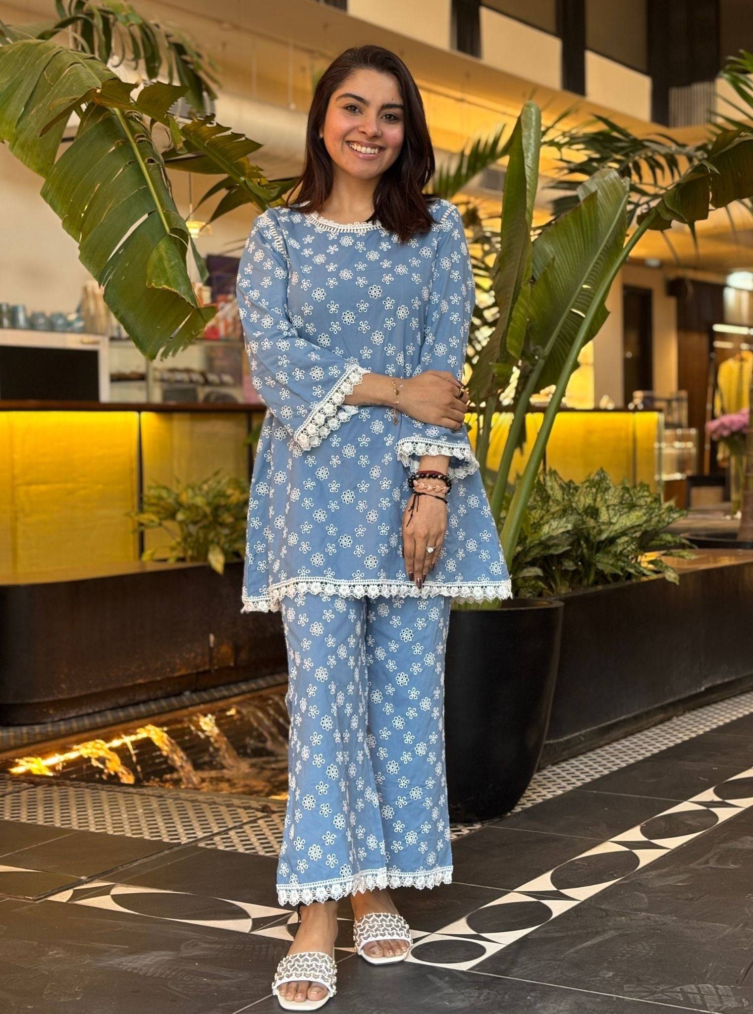 Bibury Cotton Denim Co-ord Set